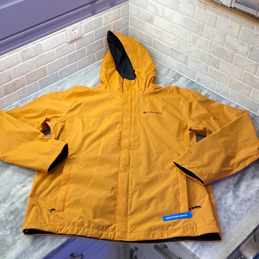 Columbia Mena' Orange Raincoat